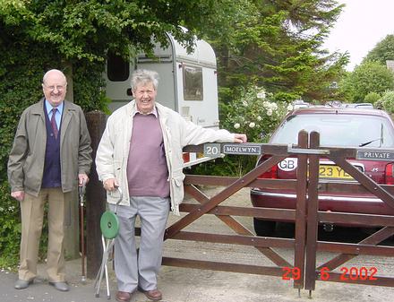 Charlie Rushton and Dad